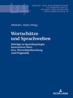 cover image of Wortschätze und Sprachwelten